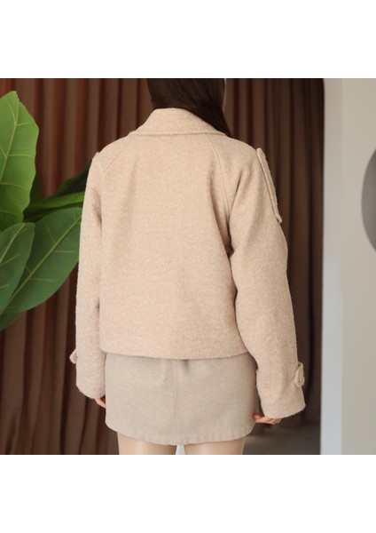 Kadın Kaşe Bomber Ceket fırsatları