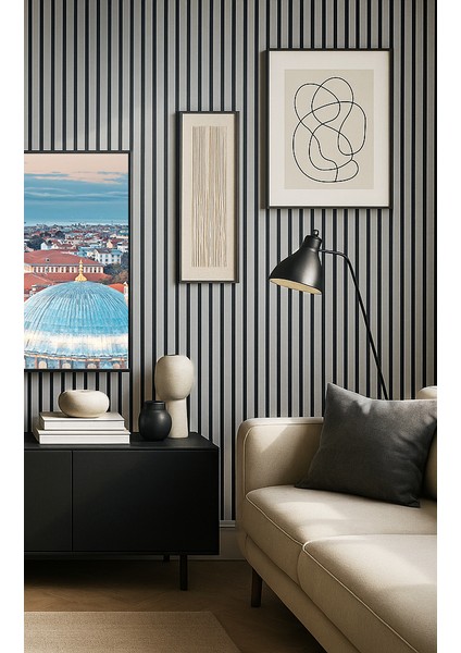 Akustik Duvar Paneli Kirli Beyaz 100 x 280 cm modelleri