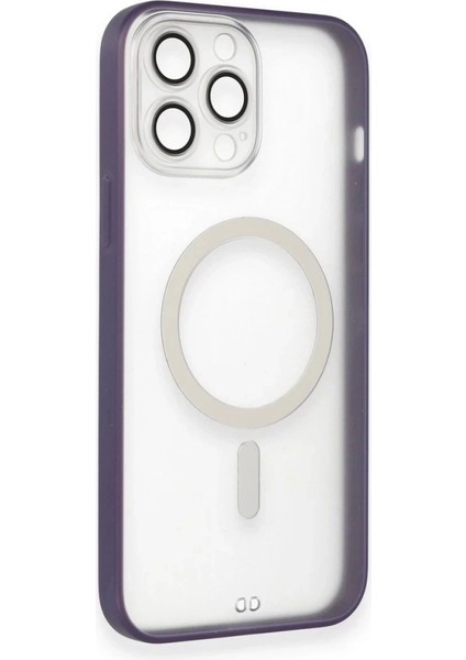 iPhone 14 Pro Kılıf Grand Magneticsafe Kapak - Mor indirimleri