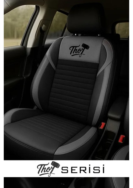 Skoda Rapid 1.4 Tdi Cr 90 Green Tec Ambition Dsg 2016 Uyumlu Thr Serisi Tay Tüyü Füme Oto Kılıfı Tam Set