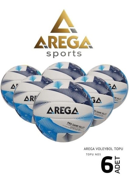 6 Adet Arega Voleybol Maç Topu MVB-40352 002