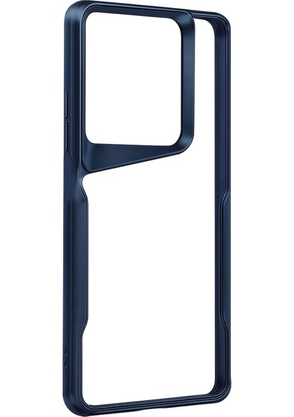 Xiaomi Redmi Note 13 Pro 4g Kılıf Darbe Önleyici Kenar Renkli Silikon Kapak