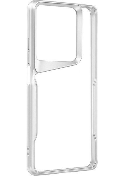 Xiaomi Redmi Note 13 Pro 5g Kılıf Darbe Önleyici Kenar Renkli Silikon Kapak