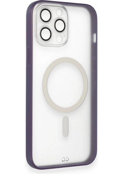 iPhone 14 Pro Max Kılıf Grand Magneticsafe Kapak - Mor indirimleri