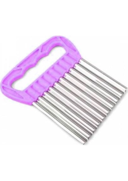 Patates Cips Yapma Aparatı Chips Chopper Şekilli Dilimleyici + 3 Çubuk Şiş modelleri