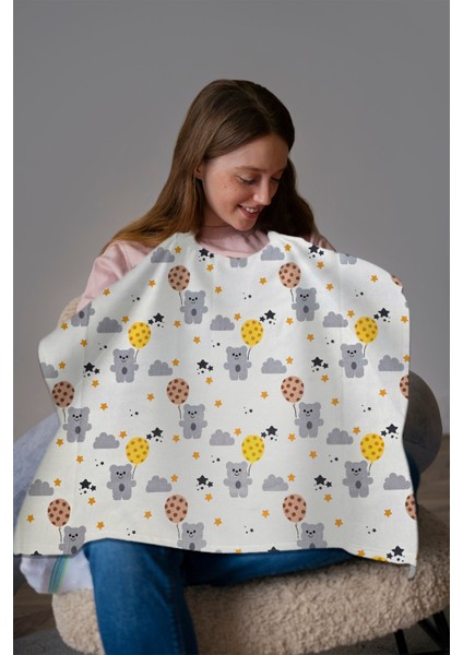 Griayıcıkdesenli Emzirme Önlüğü ve Emzirme Kolluğu fiyatları