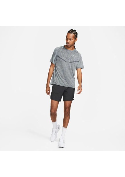 Dri-Fit Adv Tech Knit Ultra Erkek Gri Koşu ve Spor T-Shirt - DM4753-010