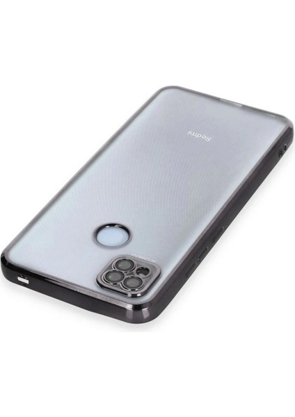 Xiaomi Redmi 9c Kılıf Lensli Silikon - Siyah modelleri