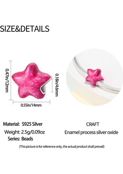 Pembe Yıldız Charm indirimleri