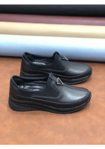 Marяka Hakiki Deri Tam Ortopedik Hafif Yumuşak Kadın Anne Ayakkabısı fiyatları