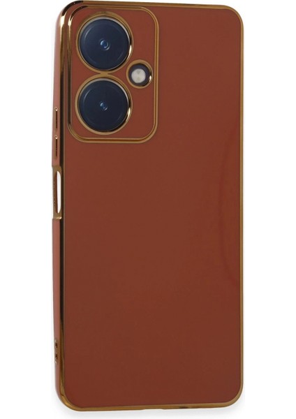 Vivo Y27 Kılıf Volet Silikon - Kırmızı