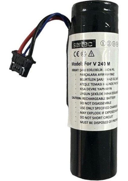 Verifone V240M BPK474-001 Pos Uyumlu Batarya