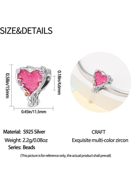 Barbie Serisi Sarmaşık Pembe Kalp Charm fırsatları