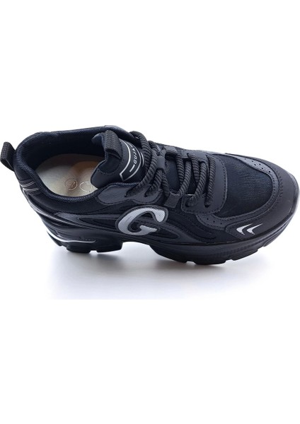 25K450 Kadın Gizli Topuk Günlük Spor Ayakkabı Siyah modelleri