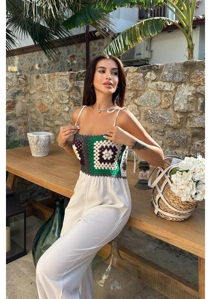 Jasmin Süzüneli Keten Tulum 1280-08 indirimleri