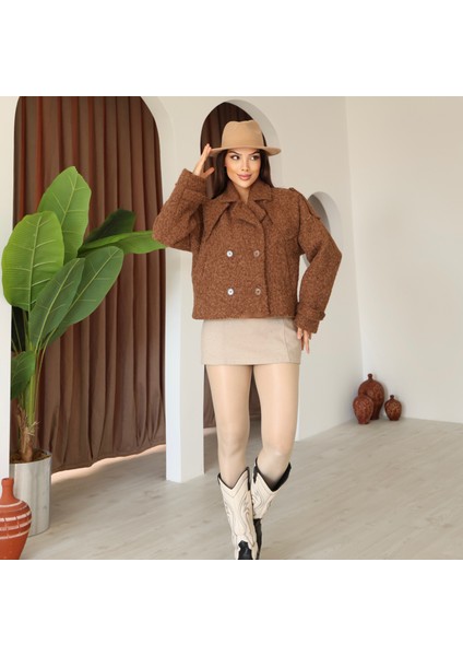 Kadın Kaşe Bomber Ceket fırsatları