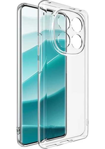 Xiaomi Redmi Note 14 Pro Lux Seri Kamera Korumalı Premium Şeffaf Silikon Kılıf