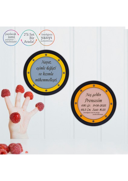 Sevginin En Güzel Ifadesi, Hayat Eşimle Değişti Kızımla Mükemmelleşti Yazılı Duvar Dekorasyonu