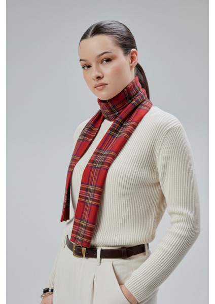 Kadın Yumuşak Dokulu Ekose Model Kışlık Şal fiyatları