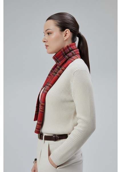 Kadın Yumuşak Dokulu Ekose Model Kışlık Şal fırsatları