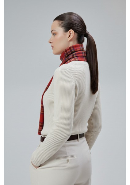 Kadın Yumuşak Dokulu Ekose Model Kışlık Şal indirimleri