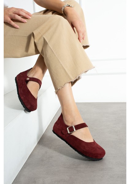 Ottawa Hakiki Deri Mantar Taban Ortopedik Kadın Babet modelleri