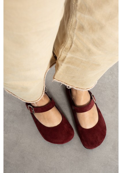 Ottawa Hakiki Deri Mantar Taban Ortopedik Kadın Babet indirimleri