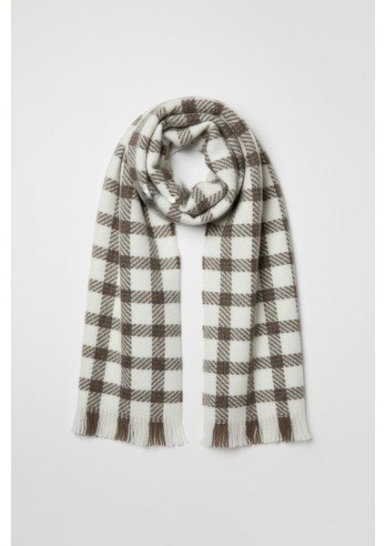 Kadın Yumuşak Dokulu Ekose Model Kışlık Şal indirimleri