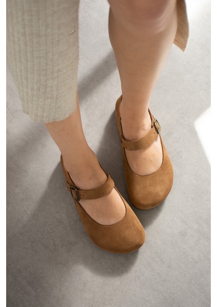 Ottawa Hakiki Deri Mantar Taban Ortopedik Kadın Babet indirimleri