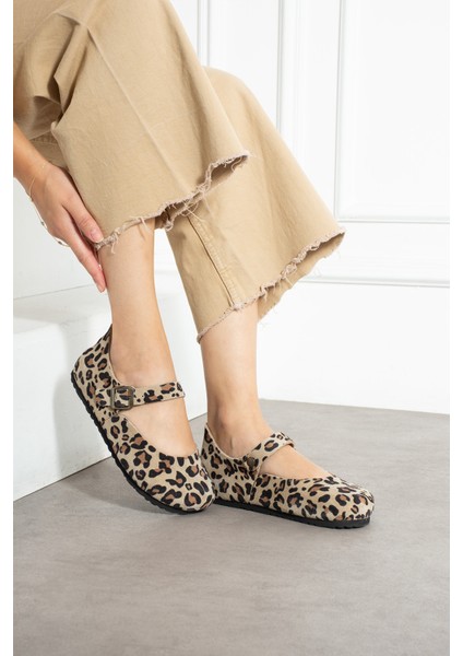 Ottawa Hakiki Deri Mantar Taban Ortopedik Kadın Babet fiyatları