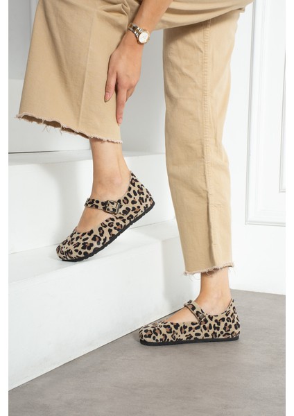 Ottawa Hakiki Deri Mantar Taban Ortopedik Kadın Babet fırsatları