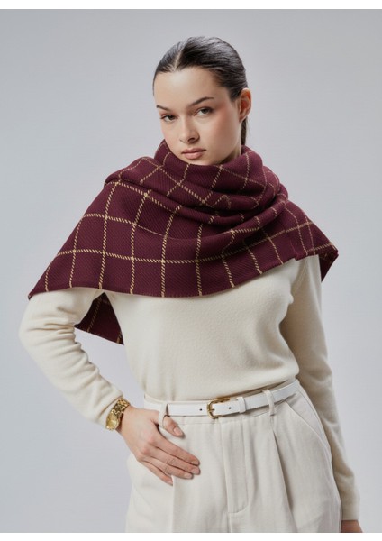 Kadın Yumuşak Dokulu Ekose Model Kışlık Şal indirimleri