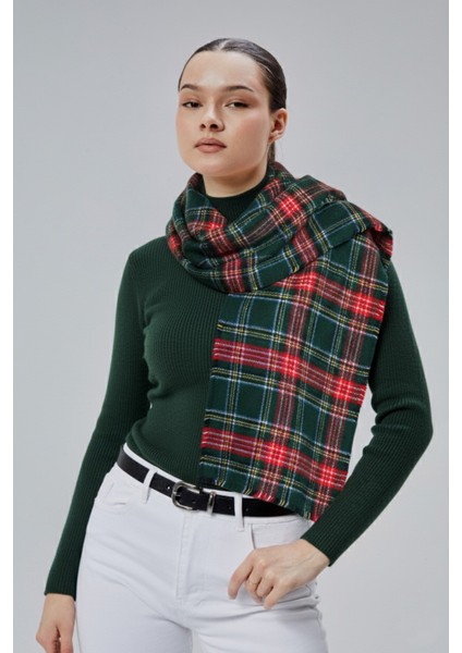 Kadın Yumuşak Dokulu Ekose Model Kışlık Şal fiyatları