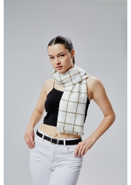 Kadın Yumuşak Dokulu Ekose Model Kışlık Şal fırsatları