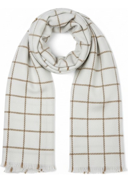 Kadın Yumuşak Dokulu Ekose Model Kışlık Şal