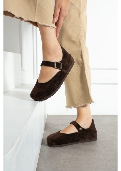 Ottawa Hakiki Deri Mantar Taban Ortopedik Kadın Babet fırsatları