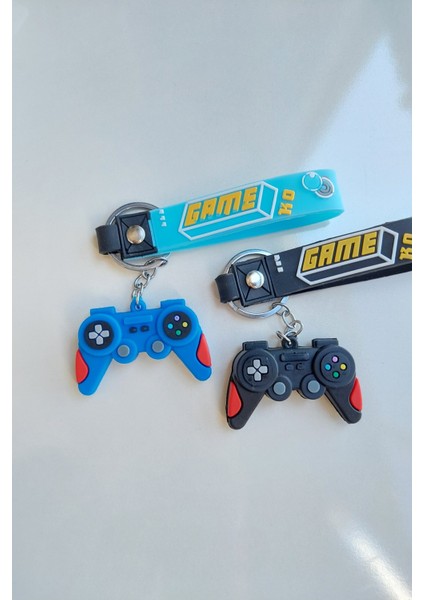 Game Joystick Oyun Kolu 3D Silikon Anahtarlık 2 Adet modelleri