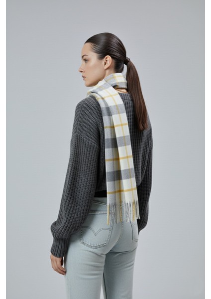 Kadın Yumuşak Dokulu Ekose Model Kışlık Şal fırsatları