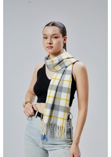 Kadın Yumuşak Dokulu Ekose Model Kışlık Şal indirimleri