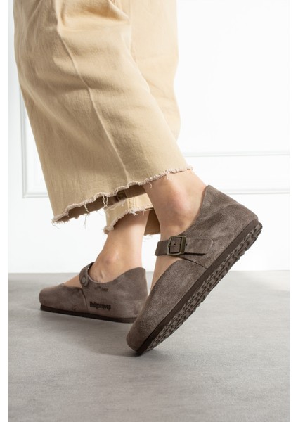 Ottawa Hakiki Deri Mantar Taban Ortopedik Kadın Babet fiyatları