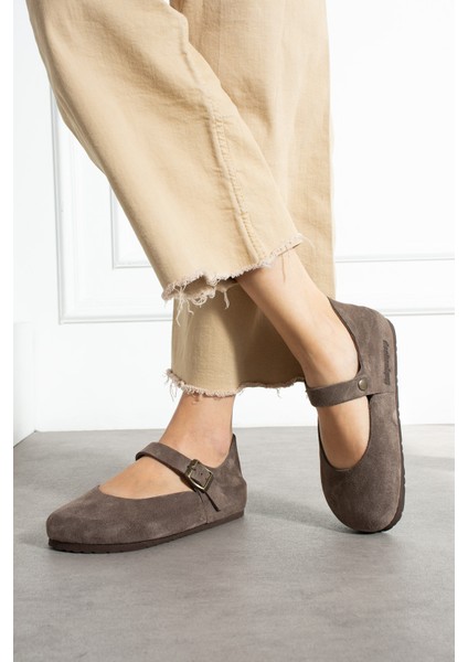 Ottawa Hakiki Deri Mantar Taban Ortopedik Kadın Babet modelleri