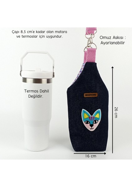 El Yapımı U Model Firavun Kedisi Termos Kılıfı Iceflow 0,89 fiyatları