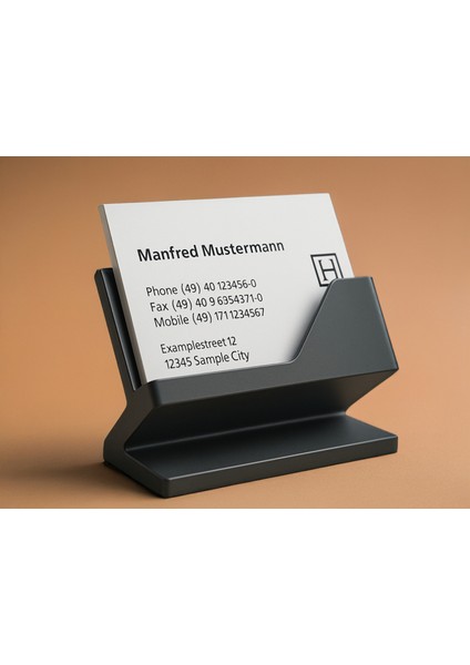 Şık Masaüstü Kartvizitlik – Ofis ve Işyerleri Için Düzenleyici | 9,3 x 3,1 x 5,3 cm modelleri