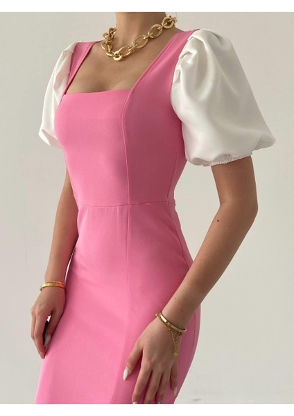 Alice Balon Kol Elbise modelleri