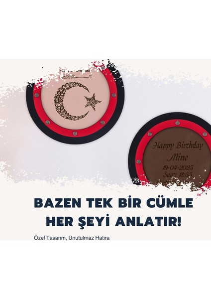 Kız Bebeğin Adına Özel Hazırlanmış Besmele Yazılı Kelime-I Tevhid Motifli Kapı Süsü Unutulmaz Hediye modelleri