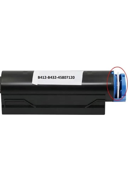 Okı B432, B432DN, B432DNW Yazıcılarla Uyumlu Çipli Siyah Muadil Toner 7000 Sayfalık