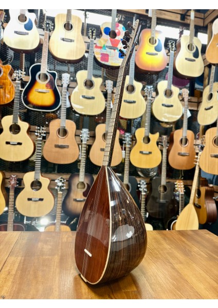 Kısa Sap Üst Seri Tam Profesyonel Ekolayzerli Pelesenk Bağlama 41 Tekne modelleri