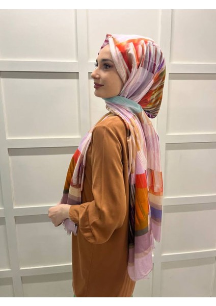 Ipek Koton (Pamuklu) Yaz Serinliği Şal Etol 7813777 Pudra modelleri