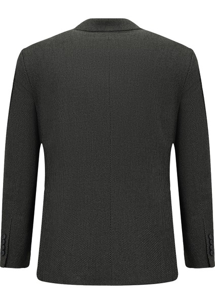 Regular Fit Desenli Likralı Kruvaze Ceket indirimleri