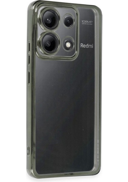Xiaomi Poco X6 Pro Kılıf Lensli Silikon - Yeşil